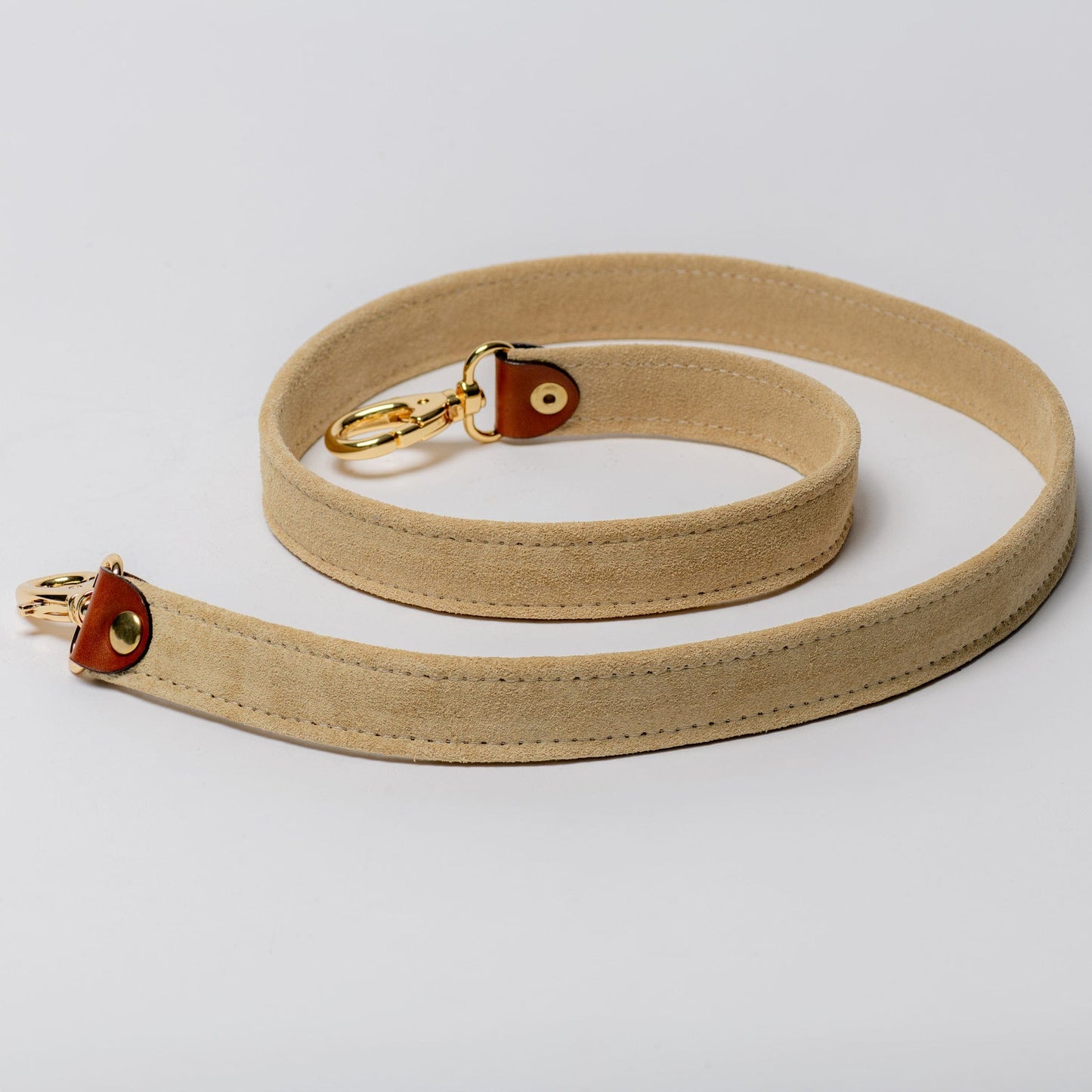 Suede Purse Strap Replacement in Tan